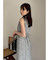 【00サイズ】フリンジデザインツイードポロワンピース