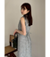 【00サイズ】フリンジデザインツイードポロワンピース