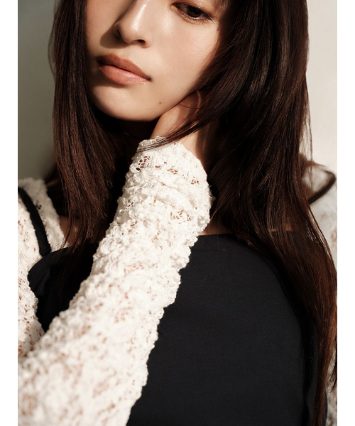 2wayスクエアネックレーストップス｜フレイアイディーの通販｜&mall