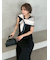 スカーフセットニットワンピース