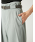 ベルト付きタックワイドパンツ