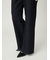 ベーシックフレアデニムパンツ