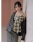 オンブレラメチェックリボンキャミ