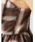 オンブレラメチェックリボンキャミ