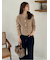 【ルエル】チェックリボンミドルバッグ