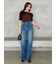 シフォンリボンオフショルニット