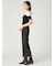 シフォンリボンオフショルニット