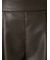 レースヘムレザーライクショートパンツ