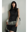 【WEB限定カラー】ラッフルフリルレイヤーニット