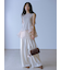 【WEB限定カラー】ラッフルフリルレイヤーニット