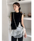 【WEB限定カラー】ラッフルフリルレイヤーニット