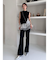 【WEB限定カラー】ラッフルフリルレイヤーニット