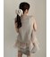 【WEB限定カラー】ラッフルフリルレイヤーニット