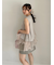【WEB限定カラー】ラッフルフリルレイヤーニット