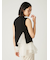 【WEB限定カラー】ラッフルフリルレイヤーニット