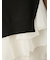 【WEB限定カラー】ラッフルフリルレイヤーニット