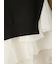 【WEB限定カラー】ラッフルフリルレイヤーニット