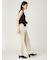 【WEB限定カラー】ラッフルフリルレイヤーニット