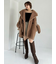 ECOPELボアミドルコート