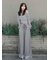クラッシュベロアドロストワイドパンツ