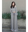 クラッシュベロアドロストワイドパンツ