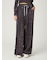 クラッシュベロアドロストワイドパンツ