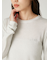 ラメフライス刺繍ロングTシャツ