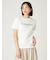 ラメフライスプリントTシャツ