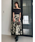 オフショルドレープノースリニット