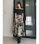 オフショルドレープノースリニット