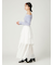 アシメフレアスリットティアードスカート