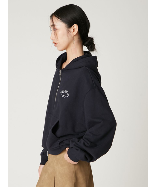 15thオリジナルロゴジップフーディー　FRAY I.D 15thオリジナルロゴジップフーディー(カットソー)｜トップス