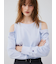 【FRAY I.D｜Champion】オフショルロングTシャツ