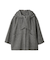 マフラー付ノーカラーリバーミドルコート
