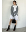 リボンタイコンビニットチュニック