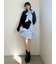 リボンタイコンビニットチュニック