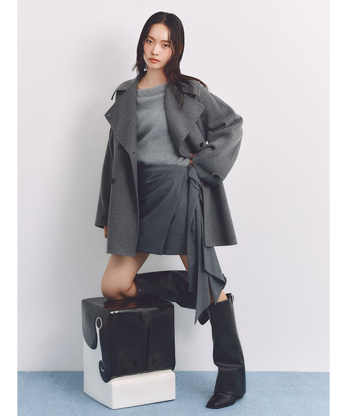 フォックスカシミアオフショルニットトップス｜フレイアイディーの通販