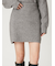 ラクーンダブルフェイスニットミニスカート
