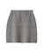 ラクーンダブルフェイスニットミニスカート