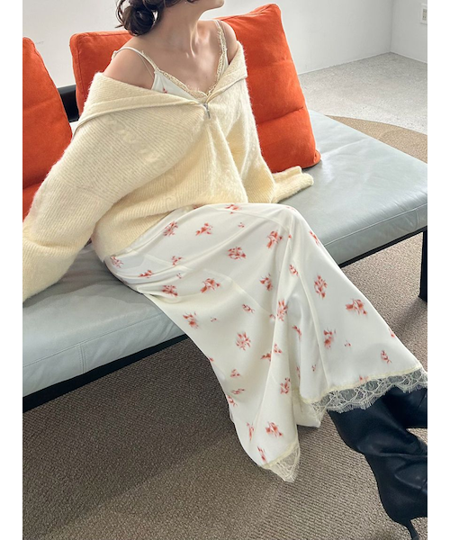 アルパカシャギーハーフジッププルオーバー｜フレイアイディーの