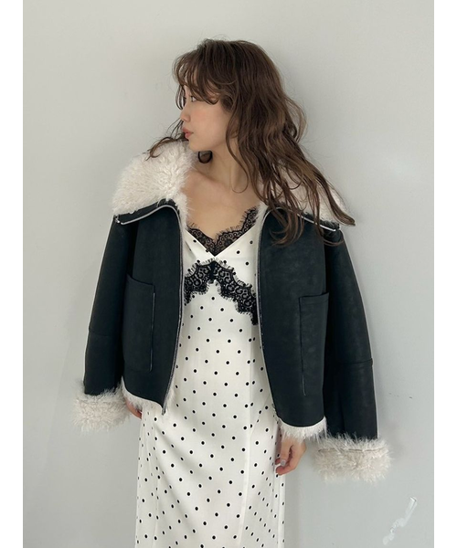 リバーシブルボンディングジャケット S ボンディングリバーシブルショートジャケット｜フレイアイディー