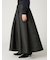 ラメマトラッセタックフレアースカート