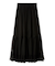 プリーツヘムチュールスカート