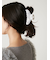 カットアウトハートヘアクリップ