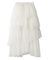 チュールアシメティアードスカート