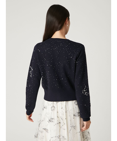 完売新品未使用品　フレイアイディー　エトワールエンブロイダリーカーディガン エトワールエンブロイダリーカーディガン｜フレイアイディーの通販