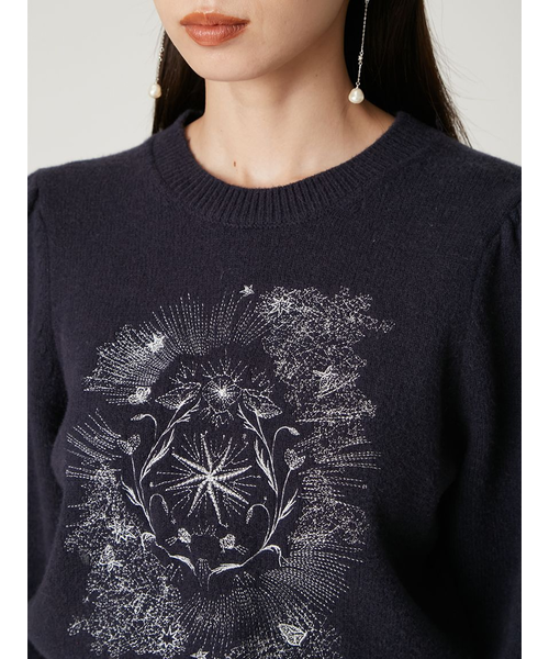エトワールエンブロイダリーニット｜フレイアイディーの通販｜&mall