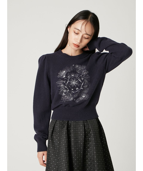 エトワールエンブロイダリーニット｜フレイアイディーの通販｜&mall