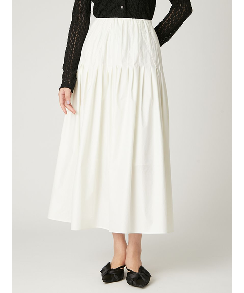 イレギュラータックフレアスカート｜フレイアイディーの通販｜&mall