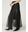 レースフレアスカート